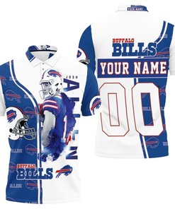 Personalized Josh Allen Buffalo Bills Polo Shirt For Fans