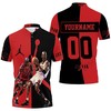 Personalized Legend Of Chicago Bulls Polo Shirt - Michael Jordan Gift For Fans