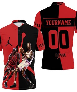Personalized Legend Of Chicago Bulls Polo Shirt - Michael Jordan Gift For Fans
