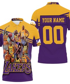 Personalized Legend Of Los Angeles Lakers Western Conference Nba Polo Shirt - Perfect Gift For Fans