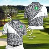 Personalized Logo And Name Golf Camo Polo T-Shirt: Stylish And Comfortable
