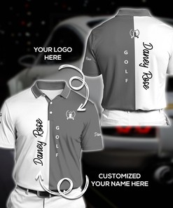 Personalized Logo And Name Golf Polo T-Shirt: Perfect Clothing For Sports Lovers