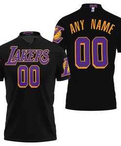Personalized Los Angeles Lakers Any Name 2020-21 Earned Edition Polo Shirt: Perfect Clothing For Basketball Fans