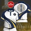 Personalized Milwaukee Brewers No122 Polo Shirt: Unique And Stylish Clothing For Sports Lovers