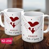 Personalized Name Couple Mug for Valentine's Day - Customized Gifts with 11 oz or 15 oz Capacity