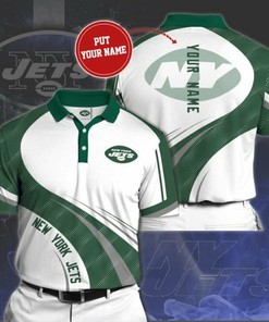 Personalized New York Jets 3D Polo Shirt - No.135 Men'S Shirt: Great Clothing Gift For Football Fans
