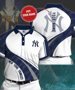 Personalized New York Yankees 3D Polo Shirt - No.137 Men'S Shirt: Perfect Clothing For Sports Lovers