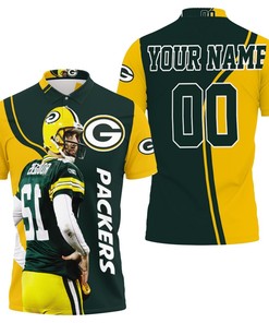 Personalized Nfc North Champions Aaron Charles Rodgers Green Bay Packers Polo Shirt