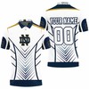 Personalized Notre Dame Fighting Irish 3D Polo Shirt - Perfect Gift For Fans