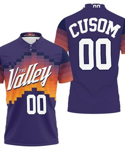 Personalized Phoenix Suns Polo Shirt - Get Inspired With The 2020 Earned Edition Jersey Collar