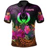 Personalized Pohnpei Polo Shirt - A Perfect Summer Attire With Hibiscus Pattern