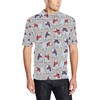 Personalized Polar Bear Pattern Men'S Polo Shirt - Pb04 - Stand Out With This One-Of-A-Kind Design