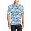 Personalized Polar Bear Pattern Men'S Polo Shirt - Pb06 Custom Name Number - Personalize It