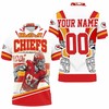 Personalized Polo Shirt For Fans Of Kansas City Chiefs Afc West Division Champions - Travis Kelce 87