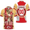 Personalized Polo Shirt For Fans Of Kc Chiefs Afc West Champs - Super Bowl 2021