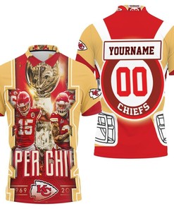 Personalized Polo Shirt For Fans Of Kc Chiefs Afc West Champs - Super Bowl 2021