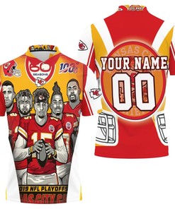Personalized Polo Shirt For Kc Chiefs Afc West Champs - 2021 Super Bowl