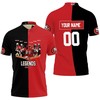 Personalized Polo T-Shirt Signed By San Francisco 49Ers Legends - Fan Gift With Athleisure T-Shirt