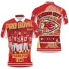 Personalized Pro Bowl 3D Polo Shirt For Kc Chiefs - 2021 Super Bowl Afc West Division Champs