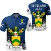 Personalized Scottish Family Crest Polo Shirt - Pinkerton Scotland For That Regal Look