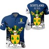 Personalized Scottish Family Crest Polo Shirt - Pirie Scotland For That Unique Lilt