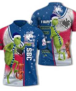 Personalized South Alabama Jaguars Ncaa The Grinch Christmas Polo Shirt - Perfect For Athleisure T-Shirt Enthusiasts