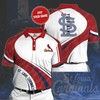 Personalized St. Louis Cardinals No151 3D All Over Print Polo Shirt For Fans