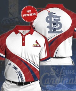 Personalized St. Louis Cardinals No151 3D All Over Print Polo Shirt For Fans