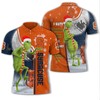Personalized Syracuse Orange Ncaa The Grinch Christmas Polo Shirt - Perfect For Athleisure T-Shirt Lovers