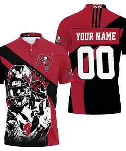 Personalized Tampa Bay Buccaneers Mike Evans 3D Polo Shirt - Unique Fan Gift