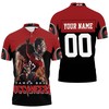 Personalized Tampa Bay Buccaneers Skull Nfc South Division Champions Super Bowl 2021 3D Printed Polo Shirt
