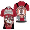 Personalized Tampa Bay Buccaneers Super Bowl Lv Champions Polo Shirt- Gift For Fans