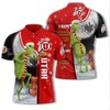 Personalized Utah Utes Ncaa The Grinch Polo Collar Shirt For Athleisure T-Shirt Fans