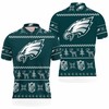 Philadelphia Eagles Christmas 3D Polo Shirt - Festive Fan Gear