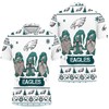 Philadelphia Eagles Christmas Gnomes 3D Polo Shirt - Festive Fan Gear