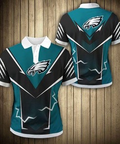Philadelphia Eagles Flame Polo Shirt - Bold Fan Gear