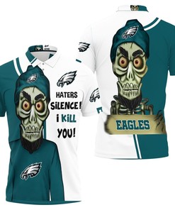 Philadelphia Eagles Haters I Kill You 3D Polo Shirt - Bold And Edgy Fan Gear