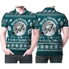Philadelphia Eagles Merry Christmas 3D Printed Polo Shirt - Festive Fan Gear