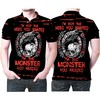 Philippians 4:13 Bible Verse 3D Polo Shirt - Show Your Faith In Style With This Unique Polo Shirt