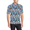 Pink & Gold Hawaiian Sea Turtle Men'S Polo Shirt