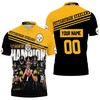 Pittsburgh Steelers Afc North Division Champions 2020 Personalized Polo Shirt