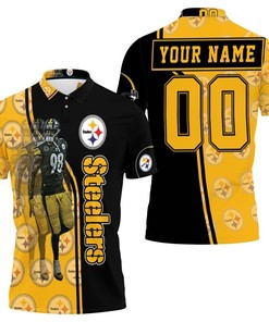 Pittsburgh Steelers All-Over Print Vince Williams Great Player 2020 Nfl Season Personalized Polo Shirt - 98