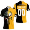 Pittsburgh Steelers American Skull 2020 Nfl Personalized Polo Shirt - Fans Gift