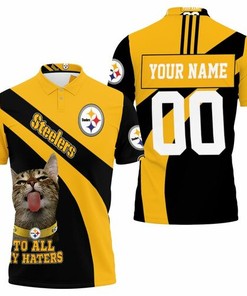 Pittsburgh Steelers Funny Cat 2020 Nfl Polo Shirt - Great Gift For Fans