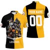 Pittsburgh Steelers Great Players Signature Legends 2020 Nfl Polo Shirt