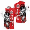 Pittsburgh Steelers Jack Skellington And Zero 3D Polo Shirt - Show Your Love For The Steelers