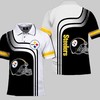 Pittsburgh Steelers Personalized 3D Polo Shirt For Fans, The Perfect Gift!