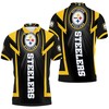 Pittsburgh Steelers Pop Art 3D Printed Polo Shirt For Fans