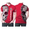 Pittsburgh Steelers Sugar Skull 3D Polo Shirt - Show Your Quirky And Unique Style With The Steelers