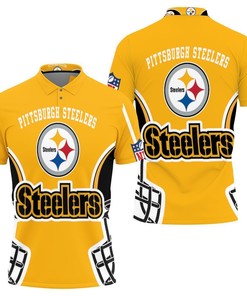 Pittsburgh Steelers Sweatshirt Pullover 3D Printed Polo Shirt For Fans